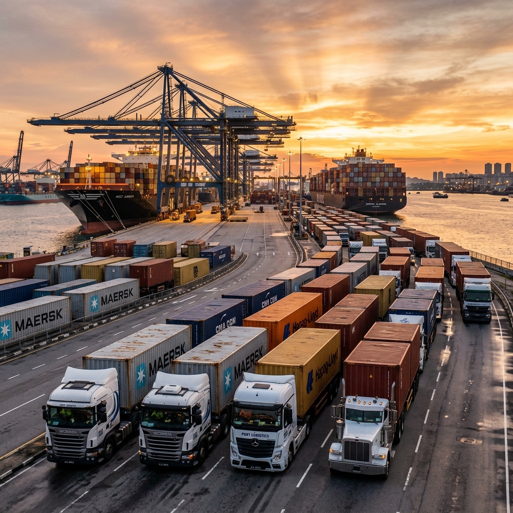 Armada Logistik PT Gemilang Lau Lingga